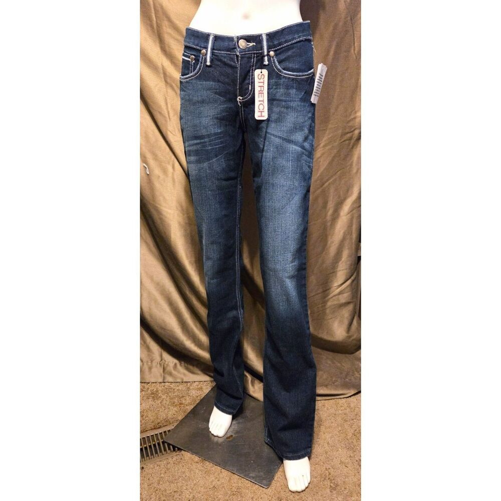 NWT - Cruel Girl Caroline Mid Rise Boot Cut Slim - Size 1XL
